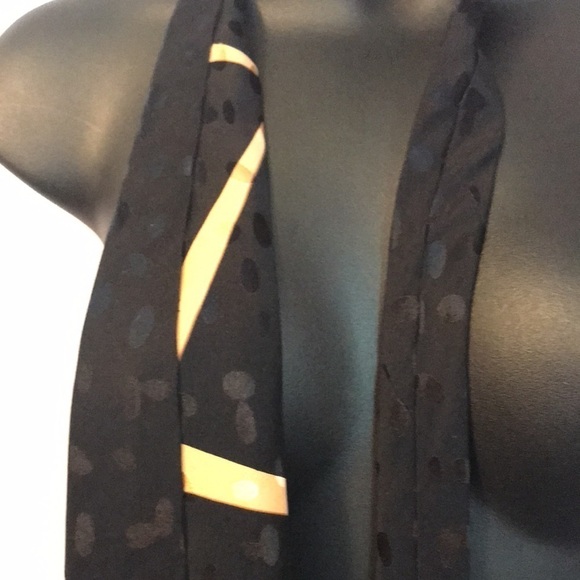 Disney Mickey Inc. Vintage Tie Mickey Bowling Silk - Picture 15 of 15